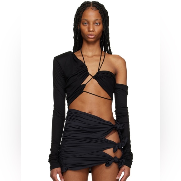 GAUGE81 Black Itea Top - Size Small - Brand New - Picture 5 of 5